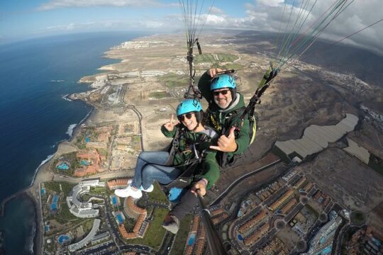 Standard Paragliding Tandem Flight over Adeje, Tenerife South