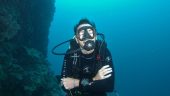 First-time scuba diving