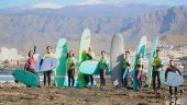 First ever surfing experience