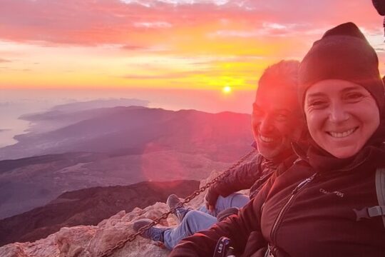 Mount Teide Summit Hiking Activity By Night