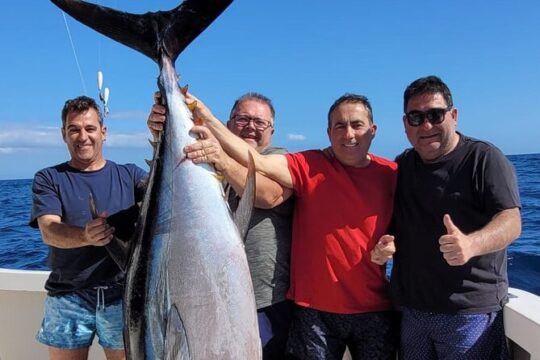 Private Fishing Charter in Tenerife South 6 Hours