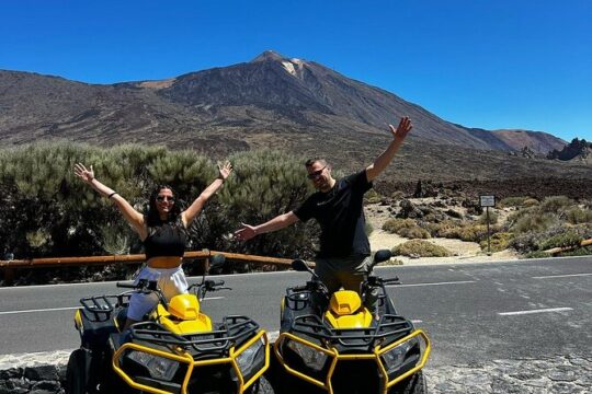 Tenerife Quad Trip Towards the Teide with Sunset Option